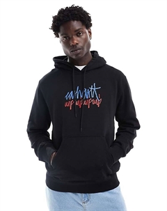 — толстовка с черным стереографическим рисунком Carhartt wip