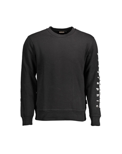 Черный хлопковый свитер Napapijri