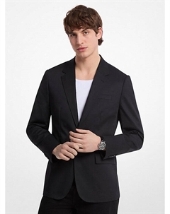 Тканый блейзер Coolmax, черный Michael kors