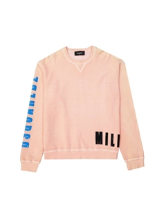 Хлопковая толстовка, оранжевый Dsquared2