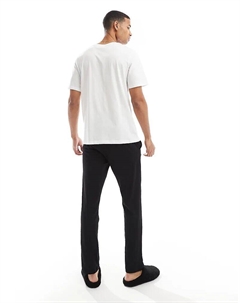 Черно-белая пижама от Jack & jones