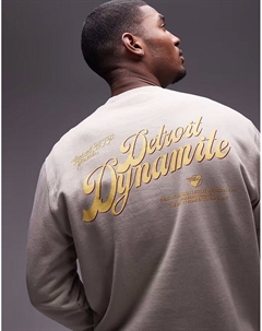 Толстовка Greatest Flicks бежевого цвета Carhartt wip