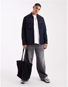 Рубашка Ls из тканого материала с вентиляцией, цвет z271, темно-синий Lyle & scott