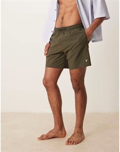 Плавки цвета хаки Lyle & scott