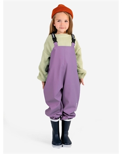 Полукомбинезон непромокаемый детский на флисе Пикник, Фиолетовый Symbion