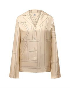 Атласная блузка Toteme