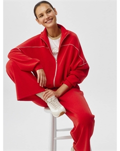 Бомбер с контрастными окантовками Sela