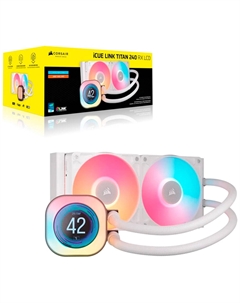СЖО для процессоров Corsair iCUE LINK TITAN 240 RX LCD (CW-9061025-WW)