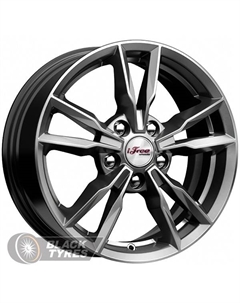 Литой диск Икигай 6.5x16/5x112 D66.6 ET40, Серые Ifree