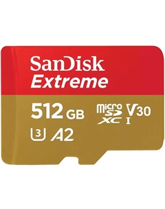 Карта памяти SanDisk MicroSDXC 512GB (SDSQXAV-512G-GN6MN) Sandisk