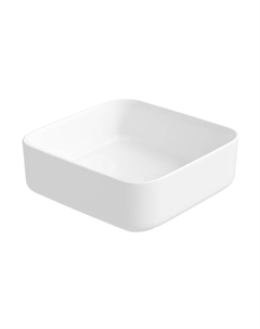 Раковина накладная Bridge 39 см BRIWM04i27 белый матовый Iddis