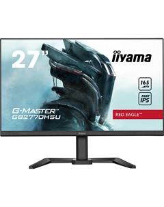 Монитор 27" G-MASTER GB2770HSU-B5 IPS, 1920x1080 (16:9), 250кд/м2, 165 Гц, 0.8 мс, 178°/178°, FreeSync Premium, HDMI, DisplayPort, USB-Hub, черный (GB2770HSU-B5) Iiyama