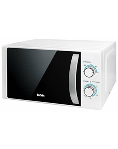 Микроволновая печь BBK SOLO 20MWS-711M/WS 20 л, 700 Вт, белый/серебристый (20MWS-711M/WS) Bbk