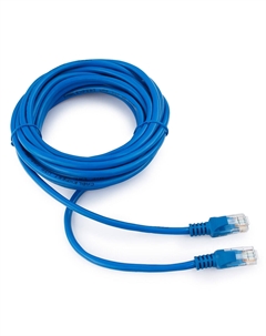 Патч-корд UTP кат.5e, 5 м, RJ45-RJ45, синий, PP10-5M/B Cablexpert