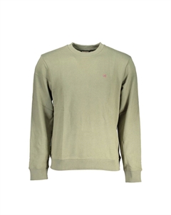 Зеленый хлопковый свитер Napapijri