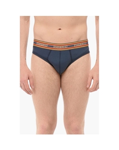 Трусы из хлопка с полосатым поясом, синий Dsquared2