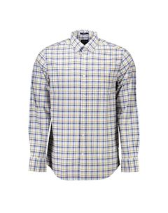 Желтая хлопковая рубашка, желтый Gant