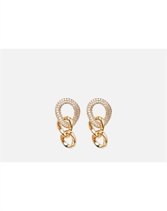 Серьги-гвоздики С фианитами 2 шт Настроение женщины