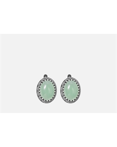 Серьги С нефритом 2 шт Настроение женщины