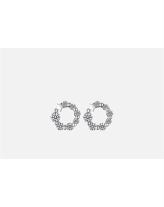 Серьги-гвоздики С кристаллами 2 шт Настроение женщины