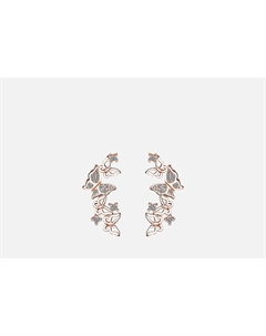 Серьги-каффы С кристаллами 2 шт Настроение женщины