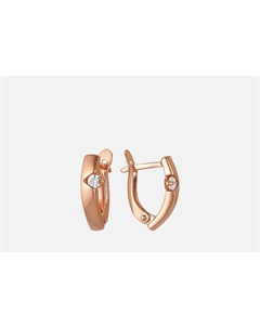 Серьги С фианитами 2 шт Настроение женщины