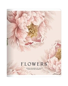 Тетрадь общая ученическая,, 165х203 мм, 48 л., клетка, мягкий переплет, скрепка, персиковый Be smart