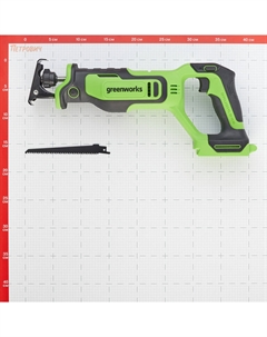Пила сабельная аккумуляторная GPT-BLRS-1 24 В без АКБ и ЗУ (1200607) Greenworks