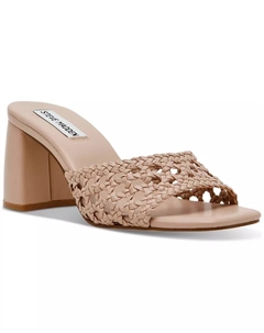 Женские сандалии Mania на блочном каблуке, розовый Steve madden