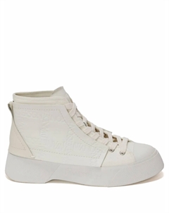 Высокие кеды с тиснением, белый Jw anderson