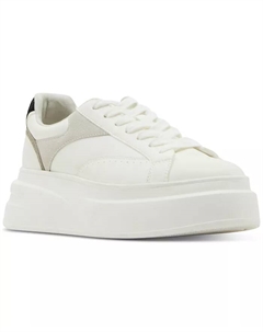 Женские кроссовки Venture Platform на шнуровке, белый Steve madden