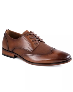 Мужские оксфорды Sargent Wingtip, коричневый Tommy hilfiger