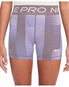 Шорты Big Girls Pro Dri-FIT Printed 5", фиолетовый Nike