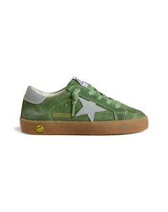 Замшевые кроссовки Super Star Golden goose kids