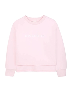 Толстовка с логотипом, розовый Givenchy kids