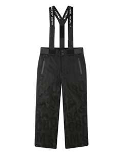 Комбинезон с логотипом, черный Marc jacobs kids