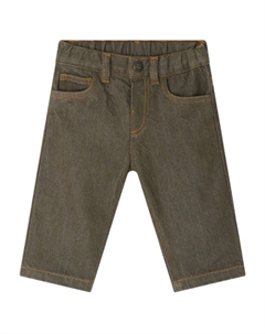 Джинсы Jeliott из органического хлопка, зеленый Bonpoint