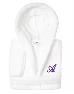 Персонализированный детский плюшевый халат с капюшоном, серый Linum home