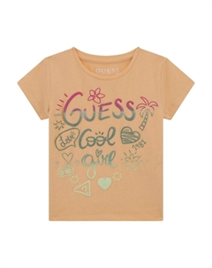 Рубашка с принтом, оранжевый Guess