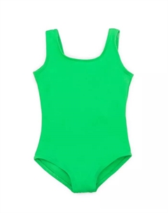 Детский топ-комбинезон для девочек, зеленый Capezio
