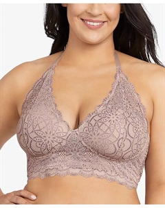 Удлиненный бюстгальтер-бралетт Pure Comfort из кружева и сетки DM1188, мультиколор Maidenform