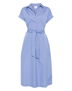 Платье из хлопка, синий Aspesi