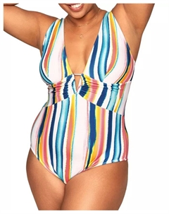 Купальник Plus Size Andria цельный, мультиколор Adore me