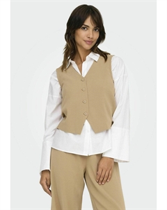 Жилет ONLTHANA, бежевый Only