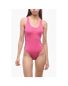 Хлопковое боди с логотипами по бокам, мультиколор Dsquared2