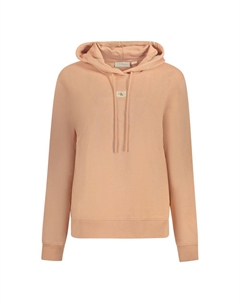 Розовый хлопковый свитер Calvin klein