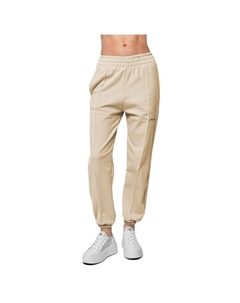 Бежевые хлопковые брюки, бежевый Hinnominate