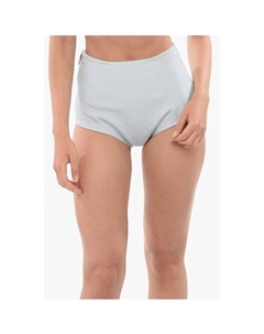 Шорты Tight-fitting Culottes with Ruffle Detail, светло-голубой Dsquared2