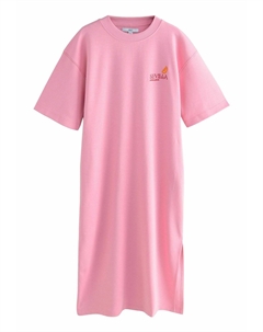 Платье из джерси PETITE FIT - SHORT SLEEVE CREW NECK BACK GRAPHIC MIDI, розовый Next