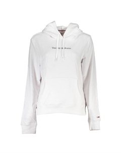 Белый хлопковый свитер Tommy hilfiger